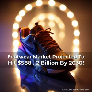 Artistic representation for Footwear Market Projected To Hit $588 . 2 Billion By 2030!