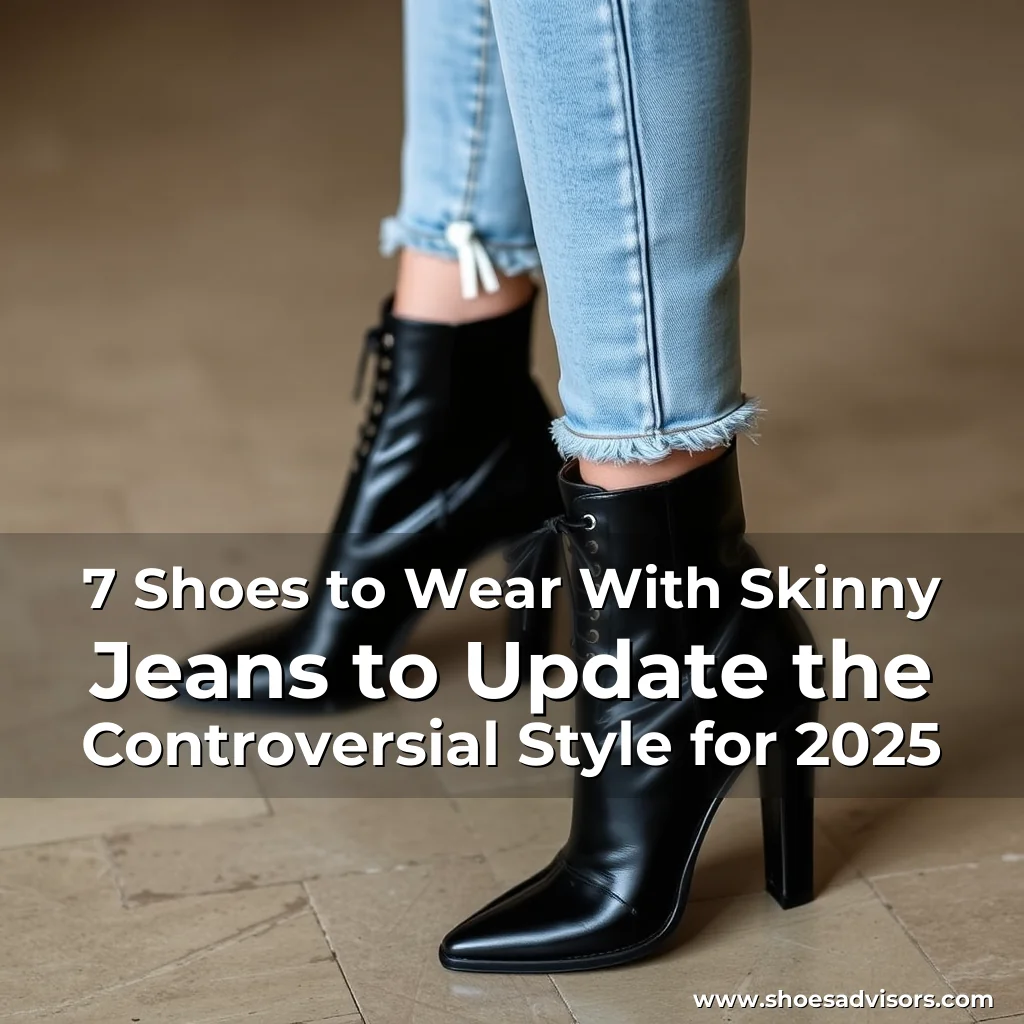 Artistic representation for 7 Shoes to Wear With Skinny Jeans to Update the Controversial Style for 2025