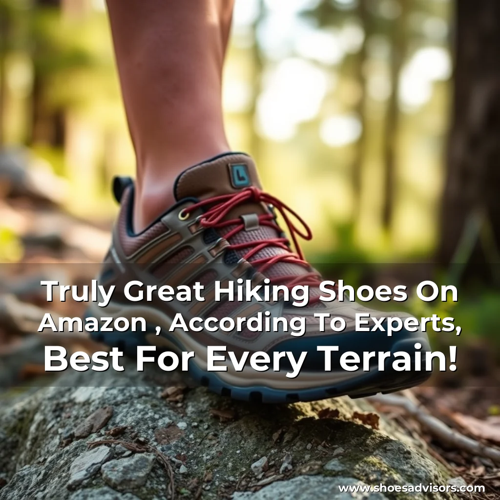 Artistic representation for Truly Great Hiking Shoes On Amazon , According To Experts, Best For Every Terrain!
