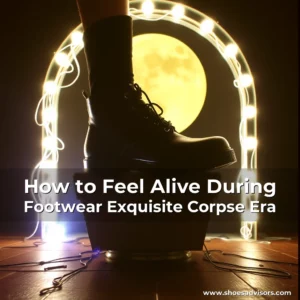 Artistic representation for How to Feel Alive During Footwear Exquisite Corpse Era