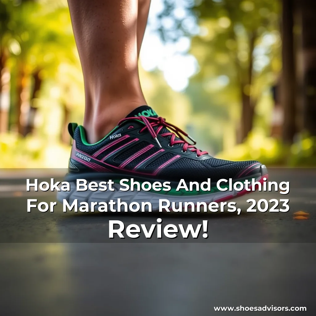 Artistic representation for Hoka Best Shoes And Clothing For Marathon Runners, 2023 Review!