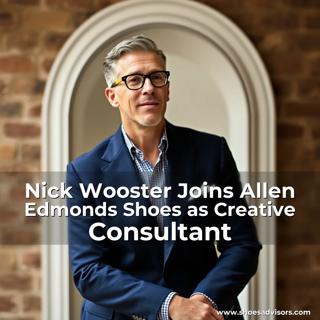 Artistic representation for Nick Wooster Joins Allen Edmonds Shoes as Creative Consultant