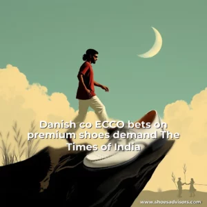 Artistic representation for Danish co ECCO bets on premium shoes demand The Times of India