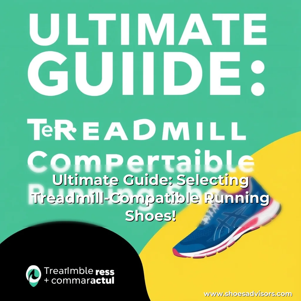 Artistic representation for Ultimate Guide: Selecting Treadmill-Compatible Running Shoes!