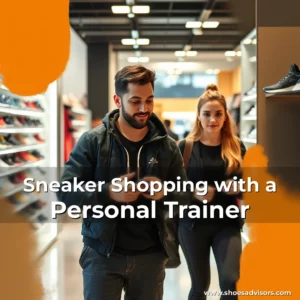 Artistic representation for Sneaker Shopping with a Personal Trainer