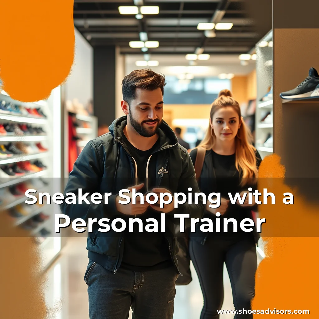 Artistic representation for Sneaker Shopping with a Personal Trainer