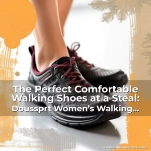 Artistic representation for The Perfect Comfortable Walking Shoes at a Steal: Doussprt Women’s Walking Shoes