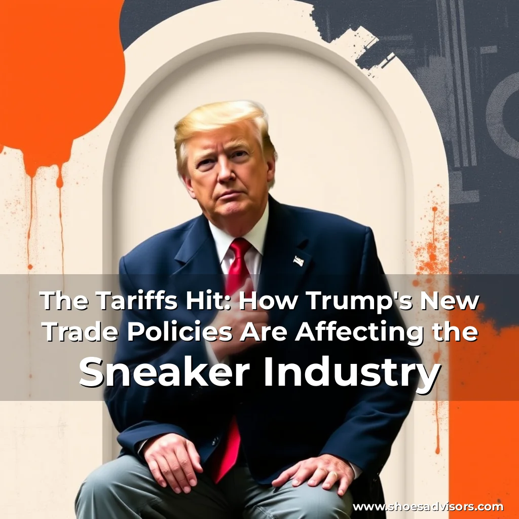 Artistic representation for The Tariffs Hit: How Trump's New Trade Policies Are Affecting the Sneaker Industry