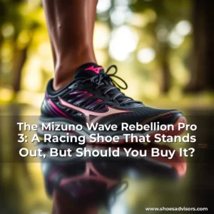 Artistic representation for The Mizuno Wave Rebellion Pro 3: A Racing Shoe That Stands Out, But Should You Buy It?