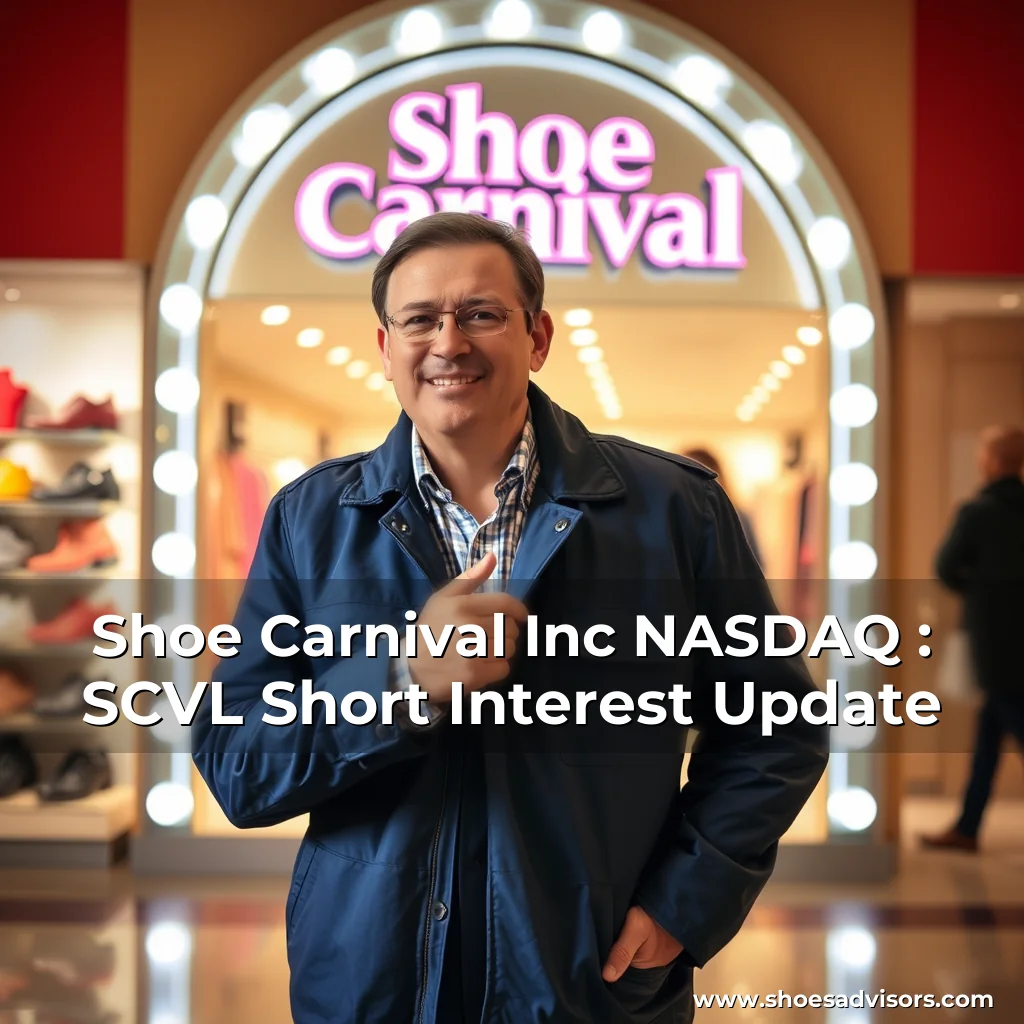 Artistic representation for Shoe Carnival Inc NASDAQ : SCVL Short Interest Update