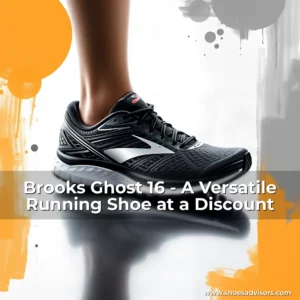 Artistic representation for Brooks Ghost 16 - A Versatile Running Shoe at a Discount