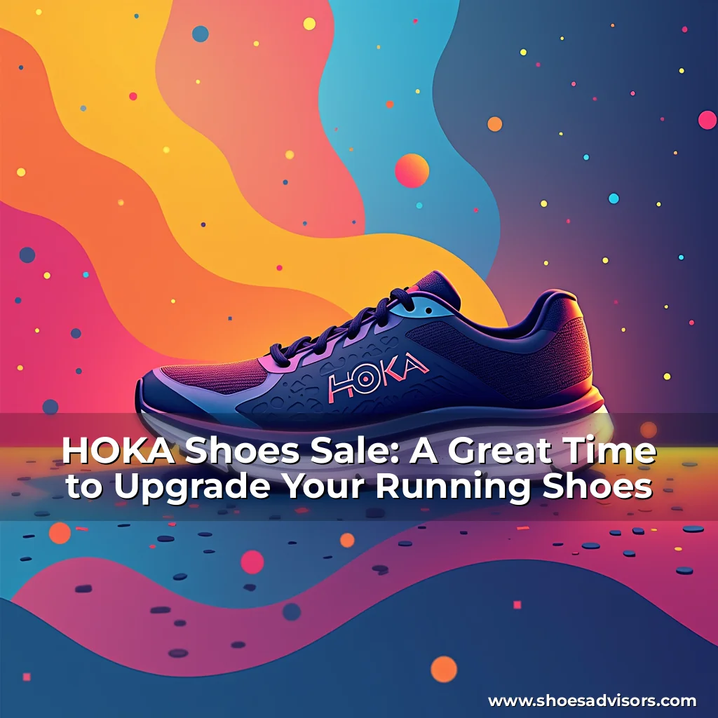 Artistic representation for HOKA Shoes Sale: A Great Time to Upgrade Your Running Shoes