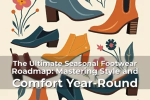 Artistic representation for The Ultimate Seasonal Footwear Roadmap: Mastering Style and Comfort Year-Round