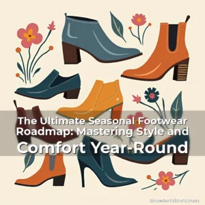 Artistic representation for The Ultimate Seasonal Footwear Roadmap: Mastering Style and Comfort Year-Round