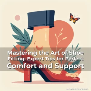 Artistic representation for Mastering the Art of Shoe Fitting: Expert Tips for Perfect Comfort and Support