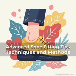 Artistic representation for Advanced Shoe Fitting Tips Techniques and Methods