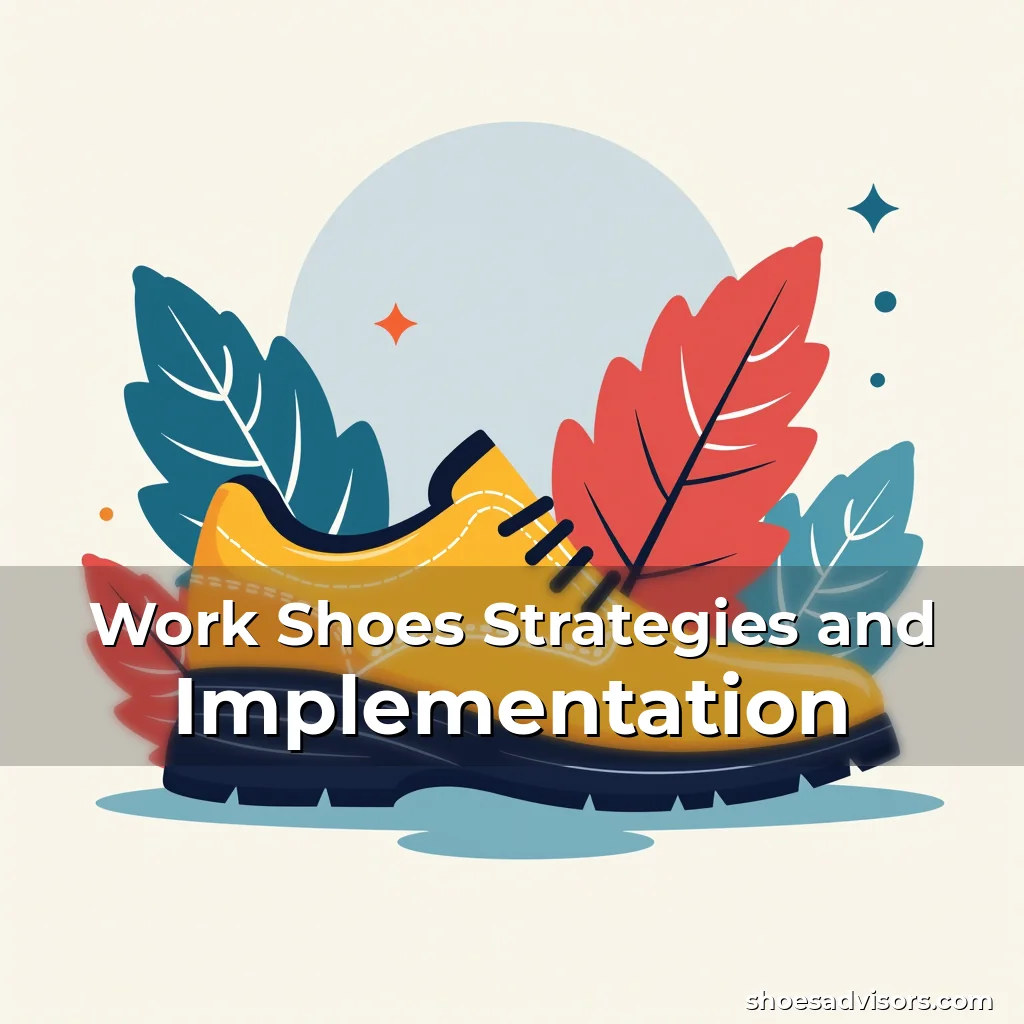 Artistic representation for Work Shoes Strategies and Implementation